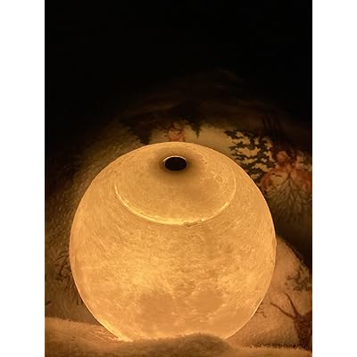 Mind-Glowing 3D LED Moon Lamp with Stand - High-Quality Bedroom