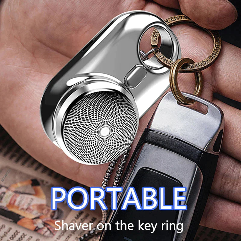 Mini Electric Shaver for On-the-Go Grooming