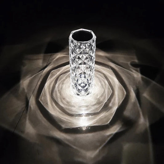 LED Crystal Diamond Table Lamp - Elegant Lighting for Your Home Decor